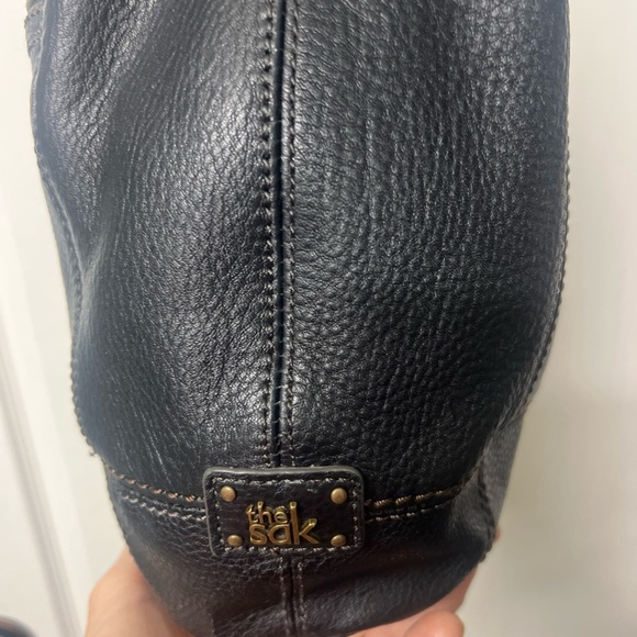 The Sak Black Leather Hobo Bag - Picture 5 of 13